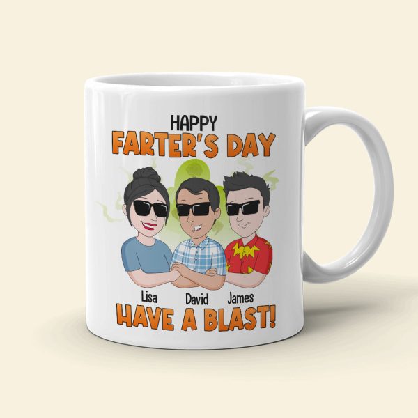Dad Farter's Day White Mug 01dntn310523hh Dad Farter's Day White Mug 01dntn310523hh