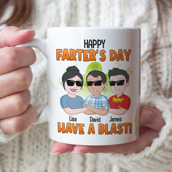 Dad Farter's Day White Mug 01dntn310523hh Dad Farter's Day White Mug 01dntn310523hh