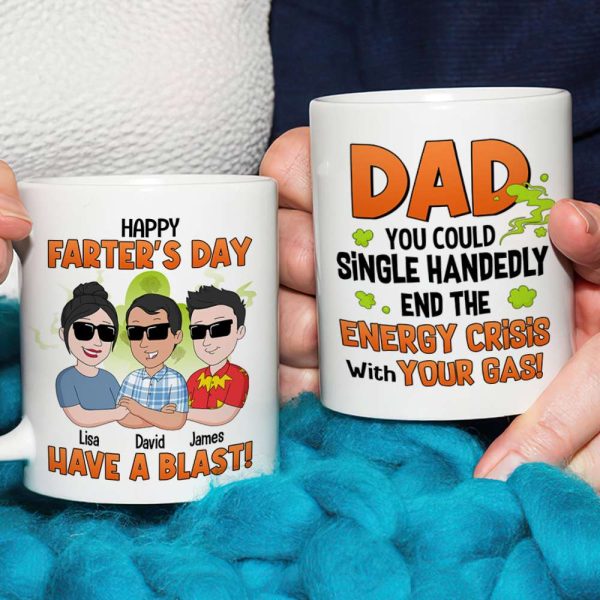 Dad Farter's Day White Mug 01dntn310523hh Dad Farter's Day White Mug 01dntn310523hh