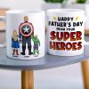 Dad Happy Father's Day, Personalized Coffee Mug, Best Dad Ever Mug, Gift For Dad 09acqn220523tm Dad Happy Father's Day, Personalized Coffee Mug, Best Dad Ever Mug, Gift For Dad 09acqn220523tm