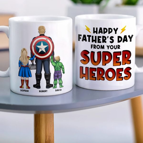 Dad Happy Father's Day, Personalized Coffee Mug, Best Dad Ever Mug, Gift For Dad 09acqn220523tm Dad Happy Father's Day, Personalized Coffee Mug, Best Dad Ever Mug, Gift For Dad 09acqn220523tm