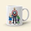 Dad Happy Father's Day, Personalized Coffee Mug, Best Dad Ever Mug, Gift For Dad 09acqn220523tm Dad Happy Father's Day, Personalized Coffee Mug, Best Dad Ever Mug, Gift For Dad 09acqn220523tm