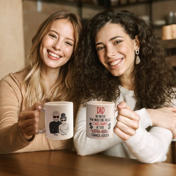 Dad I Will Always Be Your Financial Burden - Personalized Mug - Birthday & Christmas Gift For Dad, Grandpa, Father, Papa Dad I Will Always Be Your Financial Burden - Personalized Mug - Birthday & Christmas Gift For Dad, Grandpa, Father, Papa