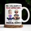 Dad, I Will Always Be Your Little Girl, Girl and Dad Sitting - Personalized Custom Coffee Mug - DAD137_MG Dad, I Will Always Be Your Little Girl, Girl and Dad Sitting - Personalized Custom Coffee Mug - DAD137_MG