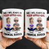 Dad, I Will Always Be Your Little Girl, Girl and Dad Sitting - Personalized Custom Coffee Mug - DAD137_MG Dad, I Will Always Be Your Little Girl, Girl and Dad Sitting - Personalized Custom Coffee Mug - DAD137_MG