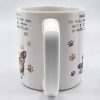 Dad If I Could Talk Love You Much Mug With Paws And Cartoon Figures - Personalized Custom Coffee Mug - DOG048_MG Dad If I Could Talk Love You Much Mug With Paws And Cartoon Figures - Personalized Custom Coffee Mug - DOG048_MG