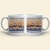 Dad Losing My Mind One Kid At A Time, Personalized White Mug, Funny Dad Gifts Dad Losing My Mind One Kid At A Time, Personalized White Mug, Funny Dad Gifts