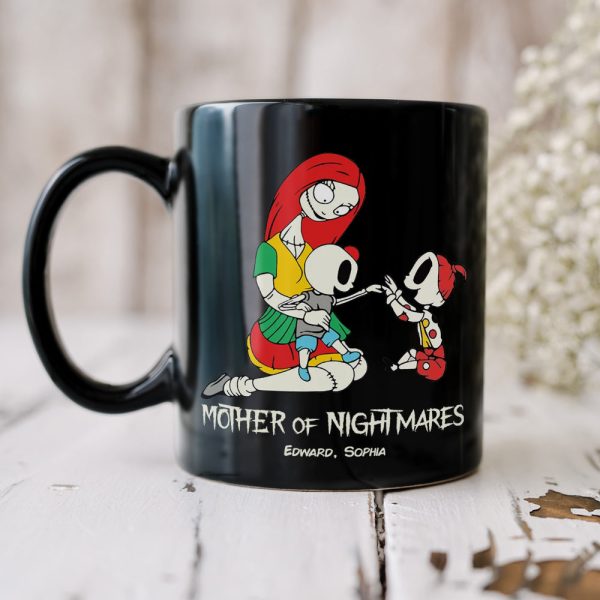 Dad Mom And Children 02QHDT230323 Personalized Black Coffee Mug