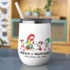 Dad Mom And Children 02QHDT230323 Personalized Black Coffee Mug