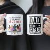 Dad Of Girls #Outnumbered - Personalized Mug - Christmas Birthday Gift For Dad - From Son, Daughter Dad Of Girls #Outnumbered - Personalized Mug - Christmas Birthday Gift For Dad - From Son, Daughter