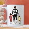 Dad Thank You For Morphin With Us - Gift For Dad - Personalized Ceramic Mug - CL21 NA94 Dad Thank You For Morphin With Us - Gift For Dad - Personalized Ceramic Mug - CL21 NA94