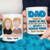 Dad Thanks For Raising Me Well Personalized White Mug - 02natn060523hh Dad Thanks For Raising Me Well Personalized White Mug - 02natn060523hh