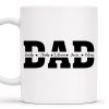Dad The Man, The Legend, The Heart Of Our Family Mug - Personalized Custom Coffee Mug - DAD025_MG Dad The Man, The Legend, The Heart Of Our Family Mug - Personalized Custom Coffee Mug - DAD025_MG