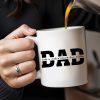 Dad The Man, The Legend, The Heart Of Our Family Mug - Personalized Custom Coffee Mug - DAD025_MG Dad The Man, The Legend, The Heart Of Our Family Mug - Personalized Custom Coffee Mug - DAD025_MG