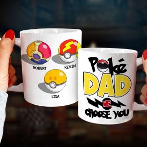 Dad We Choose You Personalized Mug, Gift For Dad-10OHDT290523