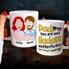 Dad You Are One Badass Motherf**ker - Funny Personalized White Mug - 01QHDT310523HH Dad You Are One Badass Motherf**ker - Funny Personalized White Mug - 01QHDT310523HH