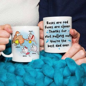 Dad You're The Best Dad Ever Personalized Coffee Mug
