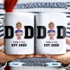 Daddy And Baby, Cartoon Characters - Personalized Custom Coffee Mug - DAD121_MG Daddy And Baby, Cartoon Characters - Personalized Custom Coffee Mug - DAD121_MG