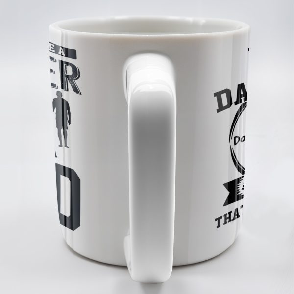 Daddy And Daughter Bond, Special Dad Silhouettes - Personalized Custom Coffee Mug - DAD138_MG Daddy And Daughter Bond, Special Dad Silhouettes - Personalized Custom Coffee Mug - DAD138_MG