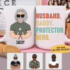 Daddy Husband Hero Family Coffee Mug Daddy Husband Hero Family Coffee Mug