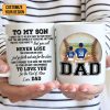 Daddy Thank You For Being My Super Hero - Gift For Dad, Son - Personalized Mug - SPCL01 NA94 Daddy Thank You For Being My Super Hero - Gift For Dad, Son - Personalized Mug - SPCL01 NA94