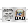 Daddy Thank You For Being My Super Hero - Gift For Dad, Son - Personalized Mug - SPCL01 NA94 Daddy Thank You For Being My Super Hero - Gift For Dad, Son - Personalized Mug - SPCL01 NA94