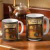 Daddy's Space - Personalized White Edge-to-Edge Mug Daddy's Space - Personalized White Edge-to-Edge Mug