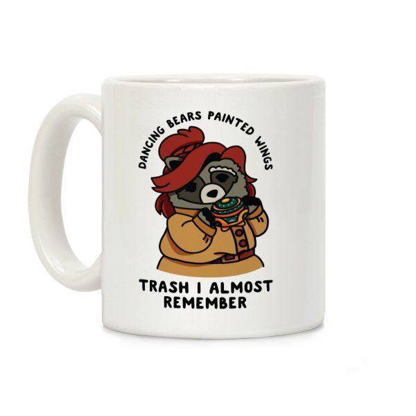 Dancing Bears Painted Wings Trash I Almost Remember Raccoon Anastasia Coffee Mug Dancing Bears Painted Wings Trash I Almost Remember Raccoon Anastasia Coffee Mug