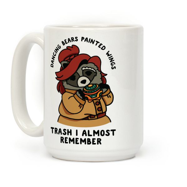 Dancing Bears Painted Wings Trash I Almost Remember Raccoon Anastasia Coffee Mug Dancing Bears Painted Wings Trash I Almost Remember Raccoon Anastasia Coffee Mug