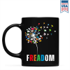 Dandelion Freadom Book Lover Gift Mug Dandelion Freadom Book Lover Gift Mug