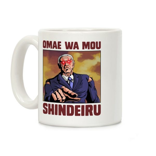 Dark Brandon Omae Wa Mou Shindeiru Coffee Mug Dark Brandon Omae Wa Mou Shindeiru Coffee Mug