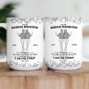 Daughter Whisper Back I Am The Storm - Personalized Mug Daughter Whisper Back I Am The Storm - Personalized Mug