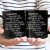 Dear Boss Thanks For Being My Boss - Personalized Mug Dear Boss Thanks For Being My Boss - Personalized Mug