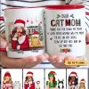 Dear Cat Mom Beautiful Woman Christmas Personalized Mug Dear Cat Mom Beautiful Woman Christmas Personalized Mug