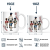 Dear Dad Thank You For Teaching Me Play Baseball - Personalized Mug Dear Dad Thank You For Teaching Me Play Baseball - Personalized Mug