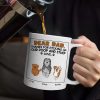 Dear Dad Thanks For Picking Up My Poop Funny Cartoon Dog - Personalized Mug Dear Dad Thanks For Picking Up My Poop Funny Cartoon Dog - Personalized Mug