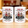 Dear Dad, The Only Thing Better Than Being Your Son, Cartoon Characters and City Skyline - Personalized Custom Coffee Mug - DAD106_MG Dear Dad, The Only Thing Better Than Being Your Son, Cartoon Characters and City Skyline - Personalized Custom Coffee Mug - DAD106_MG