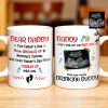 Dear Daddy, This Father's Day I'll Be Snuggled Up, Ultrasound Image, Beer, Heart - Personalized Custom Coffee Mug - DAD051_MG Dear Daddy, This Father's Day I'll Be Snuggled Up, Ultrasound Image, Beer, Heart - Personalized Custom Coffee Mug - DAD051_MG