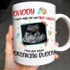 Dear Daddy, This Father's Day I'll Be Snuggled Up, Ultrasound Image, Beer, Heart - Personalized Custom Coffee Mug - DAD051_MG Dear Daddy, This Father's Day I'll Be Snuggled Up, Ultrasound Image, Beer, Heart - Personalized Custom Coffee Mug - DAD051_MG