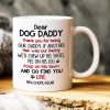 Dear Dog Daddy, Gift For Dog Lover, Personalized Mug, Dogs Mug, Father's Day Gift