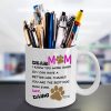 Dear Dog Mom Coffee Mug Funny Gift for Dog Lover Mom, Birthday Mother's Day Christmas Gift for Pet Mom Dear Dog Mom Coffee Mug Funny Gift for Dog Lover Mom, Birthday Mother's Day Christmas Gift for Pet Mom