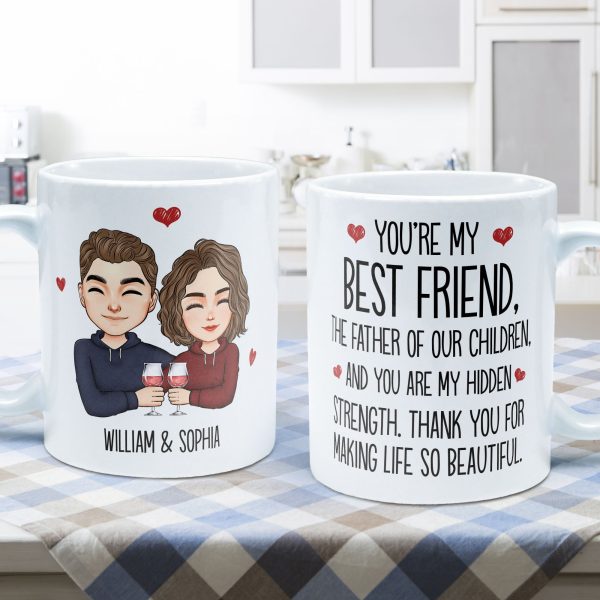 Dear Husband, Thank You From Wife - Personalized Mug Dear Husband, Thank You From Wife - Personalized Mug