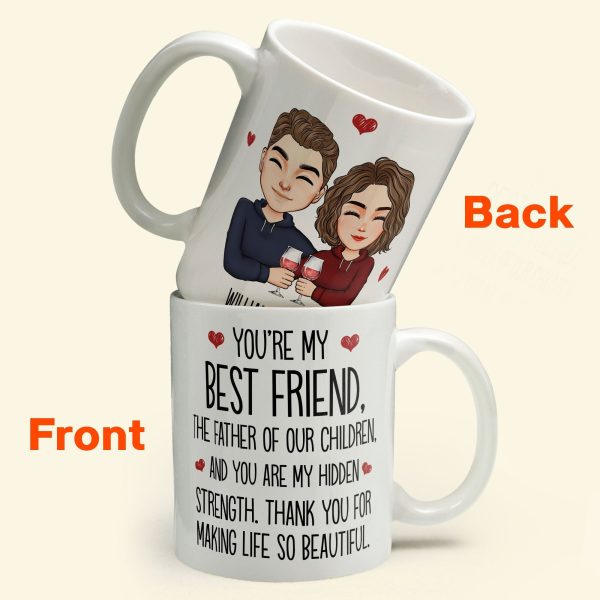 Dear Husband, Thank You From Wife - Personalized Mug Dear Husband, Thank You From Wife - Personalized Mug