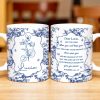 Dear Lucia, May The Lord Bless You And Keep You, Flowers And Religious Text - Personalized Custom Coffee Mug - FTH056_MG Dear Lucia, May The Lord Bless You And Keep You, Flowers And Religious Text - Personalized Custom Coffee Mug - FTH056_MG