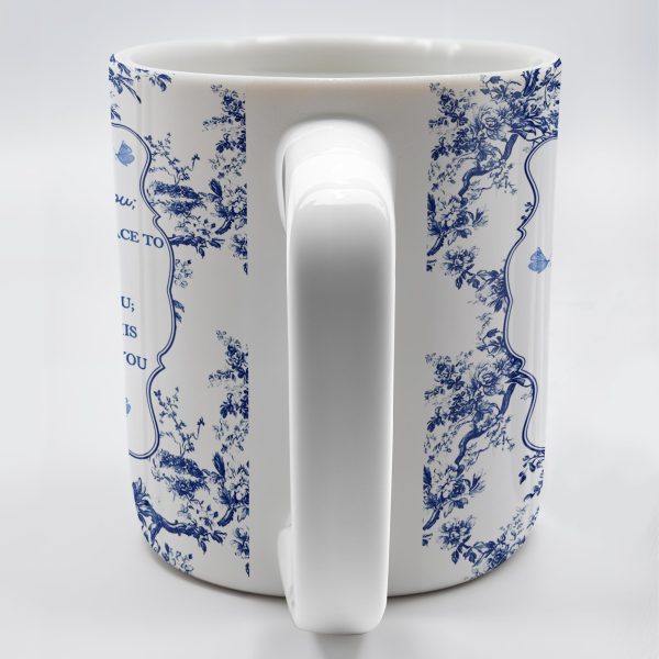 Dear Lucia, May The Lord Bless You And Keep You, Flowers And Religious Text - Personalized Custom Coffee Mug - FTH056_MG Dear Lucia, May The Lord Bless You And Keep You, Flowers And Religious Text - Personalized Custom Coffee Mug - FTH056_MG