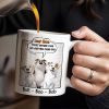 Dear Mom, Forget Mother's Day We Woof You Every Day, Dogs and Comic Speech Bubble - Personalized Custom Coffee Mug - DOG029_MG Dear Mom, Forget Mother's Day We Woof You Every Day, Dogs and Comic Speech Bubble - Personalized Custom Coffee Mug - DOG029_MG