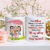 Dear Mom, Gift For Mom, Personalized Mug, Mom And Children Mug, Mother's Day Gift Dear Mom, Gift For Mom, Personalized Mug, Mom And Children Mug, Mother's Day Gift
