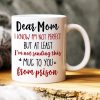 Dear Mom, Gift For Mom, Personalized Mug, Mom And Kid Mug, Mother's Day Gift Dear Mom, Gift For Mom, Personalized Mug, Mom And Kid Mug, Mother's Day Gift