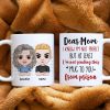 Dear Mom, Gift For Mom, Personalized Mug, Mom And Kid Mug, Mother's Day Gift Dear Mom, Gift For Mom, Personalized Mug, Mom And Kid Mug, Mother's Day Gift