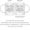 Dear Mom I Hope You're Spending My Inheritance Wisely Coffee Mug, Funny Gift for Mom from Daughter Son Kids Birthday Gift